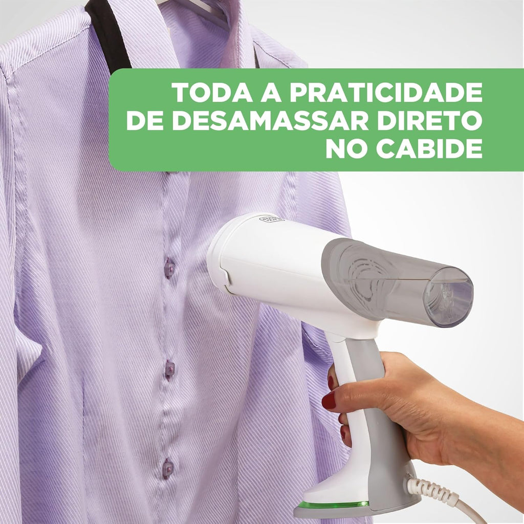 Vaporizador de Roupas BLACK+DECKER 3 em 1 – Compacto, Portátil e Bivolt | BDV3000