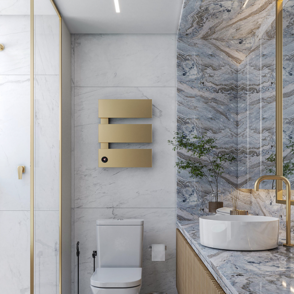 Toalheiro Térmico Smart Easy-III ™ - Dourado