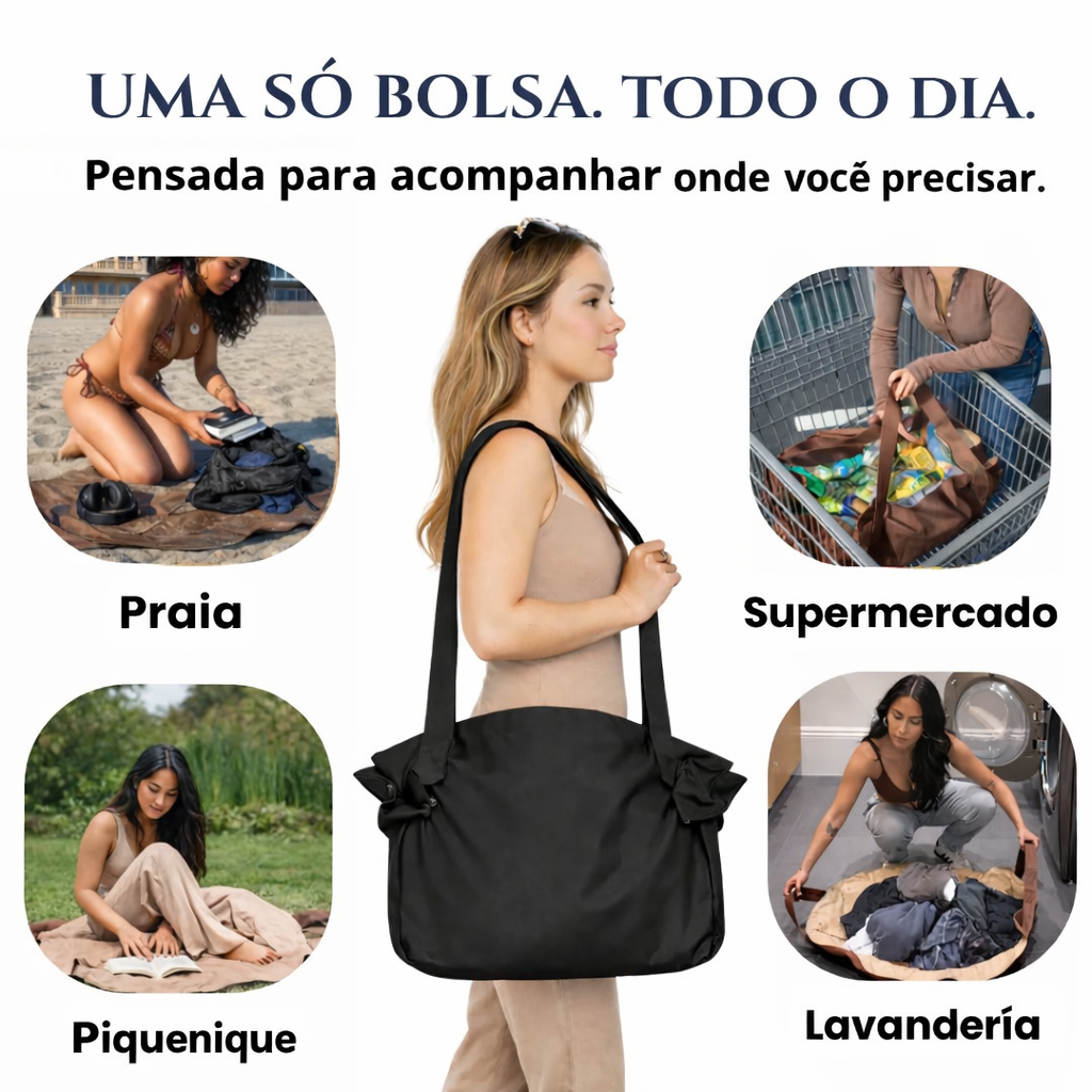 SIMBY™ A bolsa que recolhe tudo em segundos