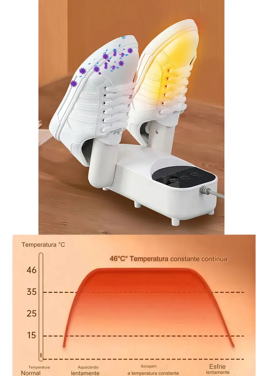 Secador De Sapato Tenis Eletrico que Previne Odor Calçado