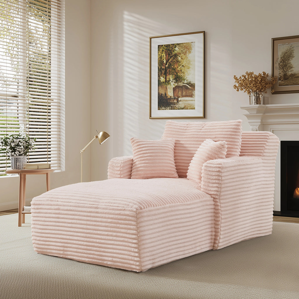 Sofá reclinável moderno com chaise longue