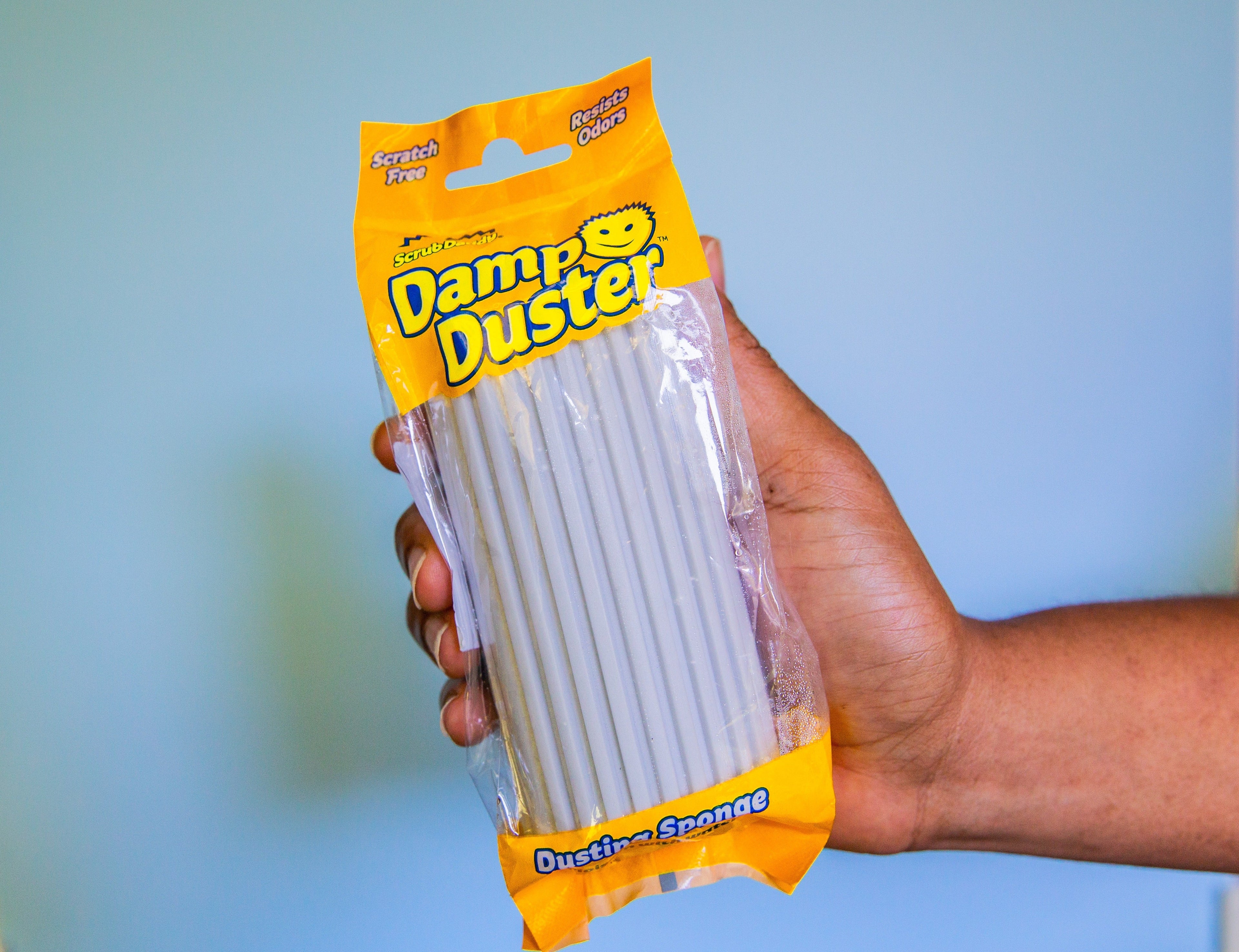 Esponja de limpeza espanador úmido Scrub Daddy