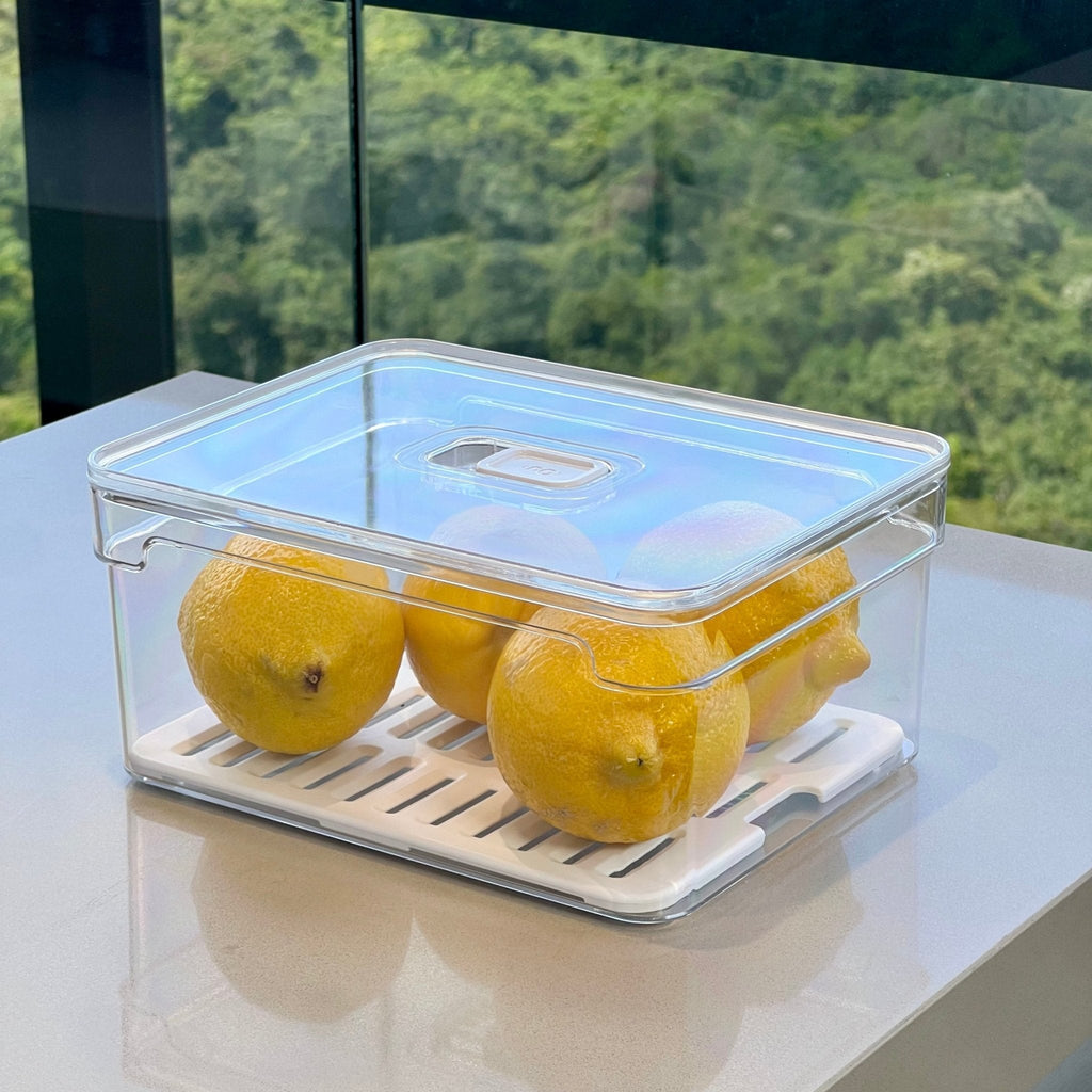 Kit 4 Organizadores Clear Fresh 2,2 Litros